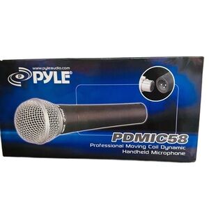 PYLE ~ Microphone 15 foot 600 ohms output alloy metal construction